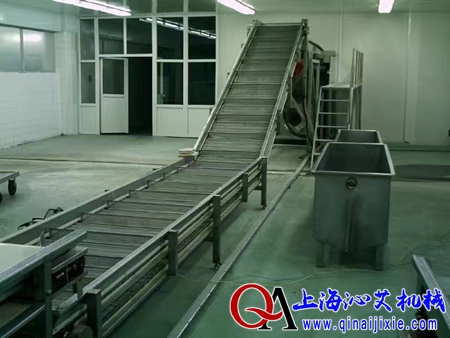 不銹鋼網(wǎng)帶爬坡機(jī)